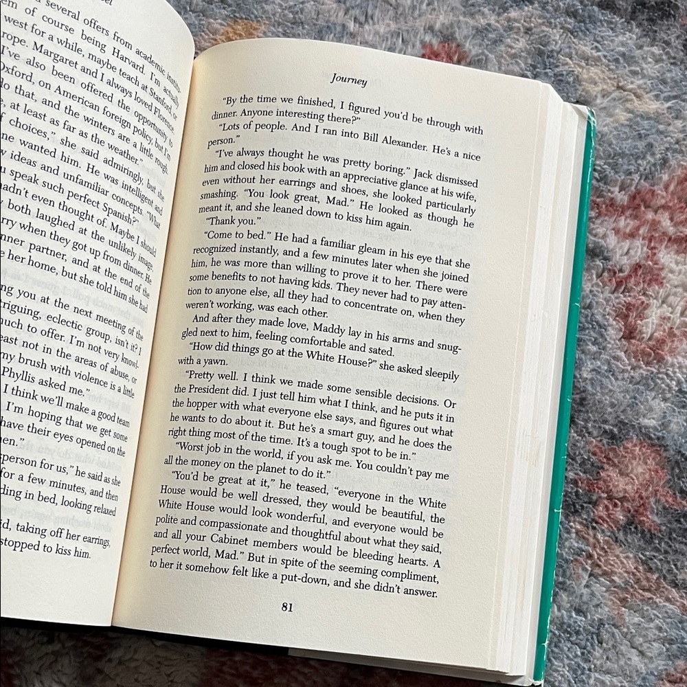 Danielle Steel 'Journey' Hardcover Book - Picture 2 of 3
